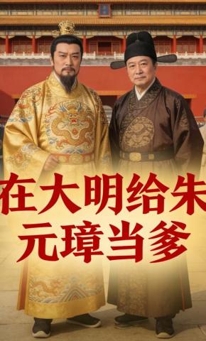 短剧《在大明给朱元璋当爹》海报