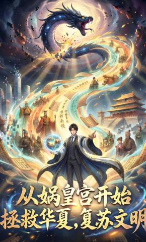 短剧《从娲皇宫开始拯救华夏，复苏文明》海报