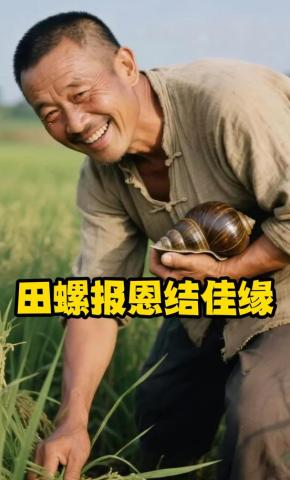 短剧《田螺报恩结佳缘》海报