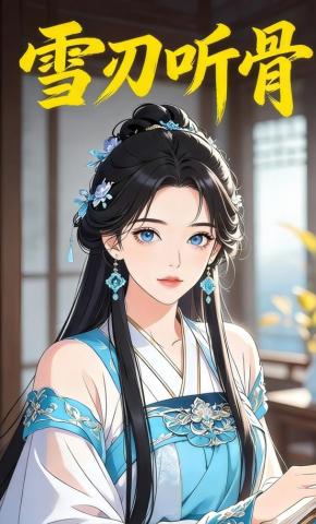 短剧《雪刃听骨》海报