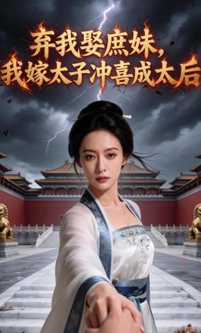 短剧《弃我娶庶妹，我嫁太子冲喜成太后》海报