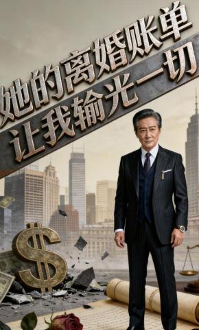 短剧《她的离婚账单，让我输光一切》海报