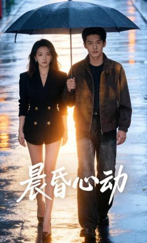 短剧《晨昏心动》海报