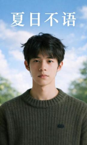 短剧《夏日不语》海报