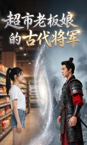 短剧《超市老板娘的古代将军》海报