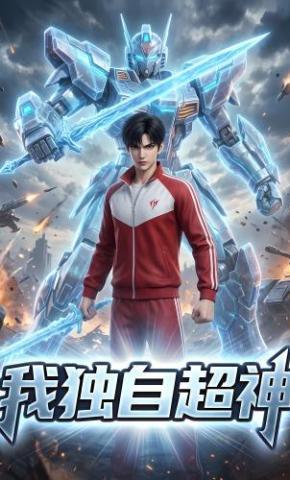 短剧《我独自超神》海报