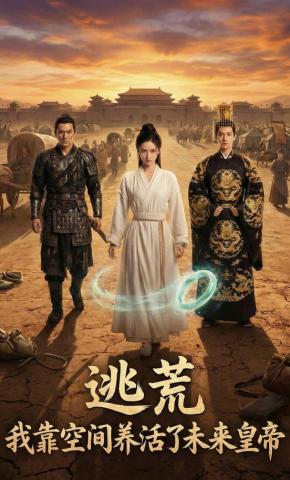 短剧《逃荒：我靠空间养活了未来皇帝》海报