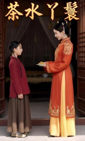 短剧《茶水丫鬟》海报