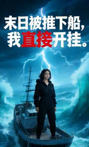 短剧《末日被推下船，我直接开挂》海报