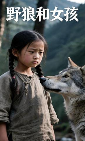 短剧《野狼和女孩》海报