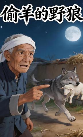 短剧《偷羊的野狼》海报
