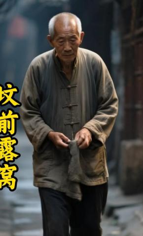 短剧《坟前露窝》海报