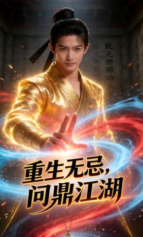 短剧《重生无忌，问鼎江湖》海报