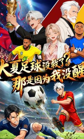 短剧《大夏足球没救了？那是因为我没醒》海报