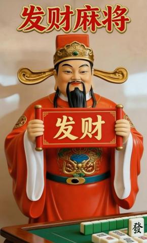 短剧《发财麻将》海报