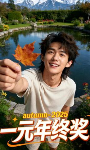 短剧《一元年终奖》海报