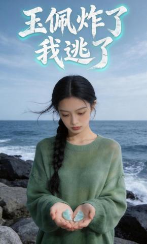 短剧《玉佩炸了我逃了》海报