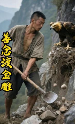 短剧《善念渡金雕》海报