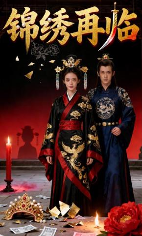 短剧《锦绣再临》海报