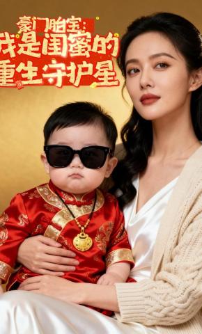 短剧《豪门胎宝：我是闺蜜的重生守护星》海报