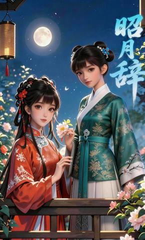 短剧《昭月辞》海报