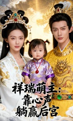 短剧《祥瑞萌主：靠心声躺赢后宫》海报