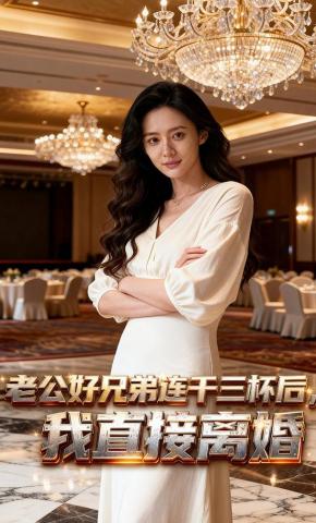 短剧《老公好兄弟连干三杯后，我直接离婚》海报