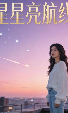 短剧《星星亮航线》海报