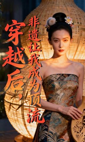 短剧《穿越后非遗让我成为顶流》海报