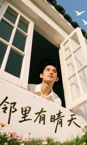 短剧《邻里有晴天》海报