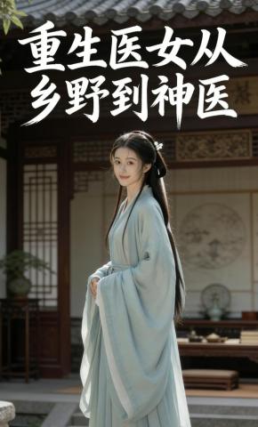 短剧《重生医女：从乡野到神医》海报