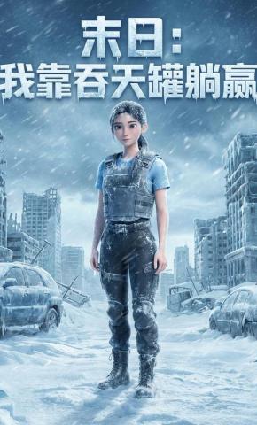 短剧《末日：我靠吞天罐躺赢》海报