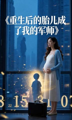 短剧《重生后的胎儿成了我的军师》海报