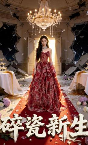 短剧《碎瓷新生》海报