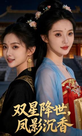 短剧《双星降世，凤影沉香》海报