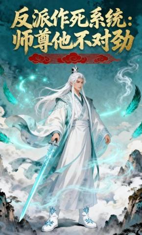 短剧《反派作死系统：师尊他不对劲》海报