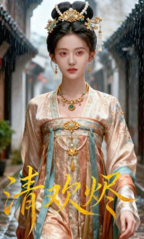 短剧《清欢烬》海报