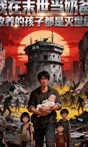 短剧《我在末世当奶爸，收养的孩子都是灭世级》海报
