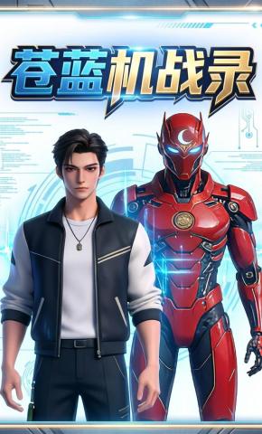 短剧《苍蓝机战录》海报
