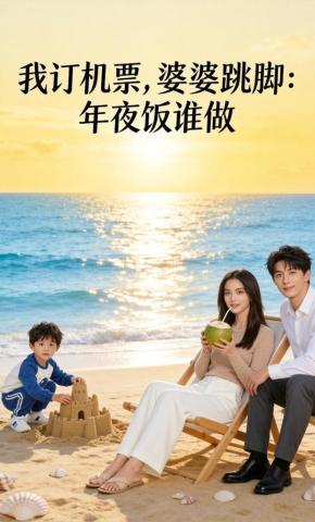 短剧《我订机票，婆婆跳脚：年夜饭谁做》海报