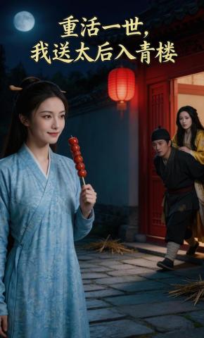 短剧《重活一世，我送太后入青楼》海报