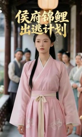 短剧《侯府锦鲤出逃计划》海报