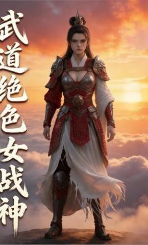 短剧《武道绝色女战神》海报