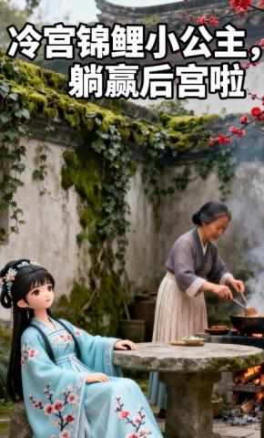 短剧《冷宫锦鲤小公主，躺赢后宫啦》海报