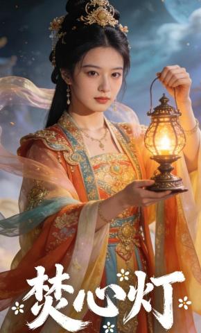 短剧《焚心灯》海报