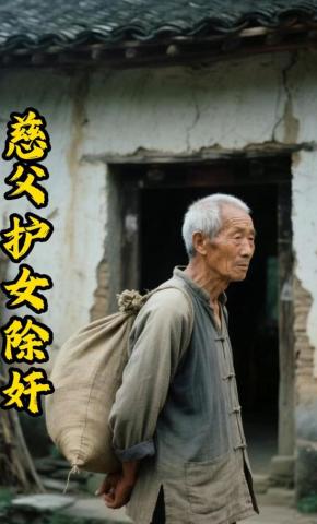 短剧《慈父护女除奸》海报