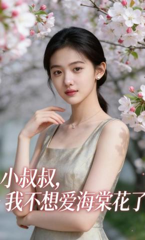 短剧《小叔叔，我不想爱海棠花了》海报