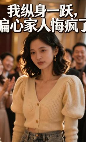 短剧《我纵身一跃，偏心家人悔疯了》海报