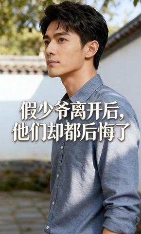 短剧《假少爷离开后，他们却都后悔了》海报