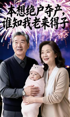 短剧《本想绝户夺产,谁知我老来得子》海报